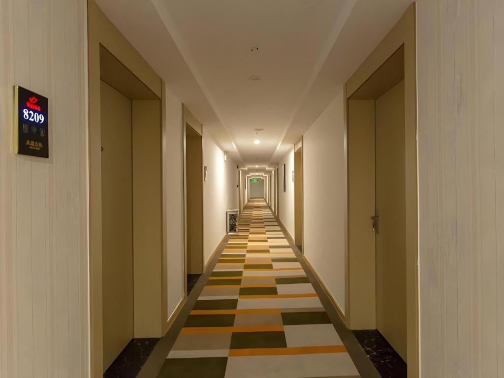 Shell Hotel Zaozhuang Xinchang Road Bada Market Exteriör bild